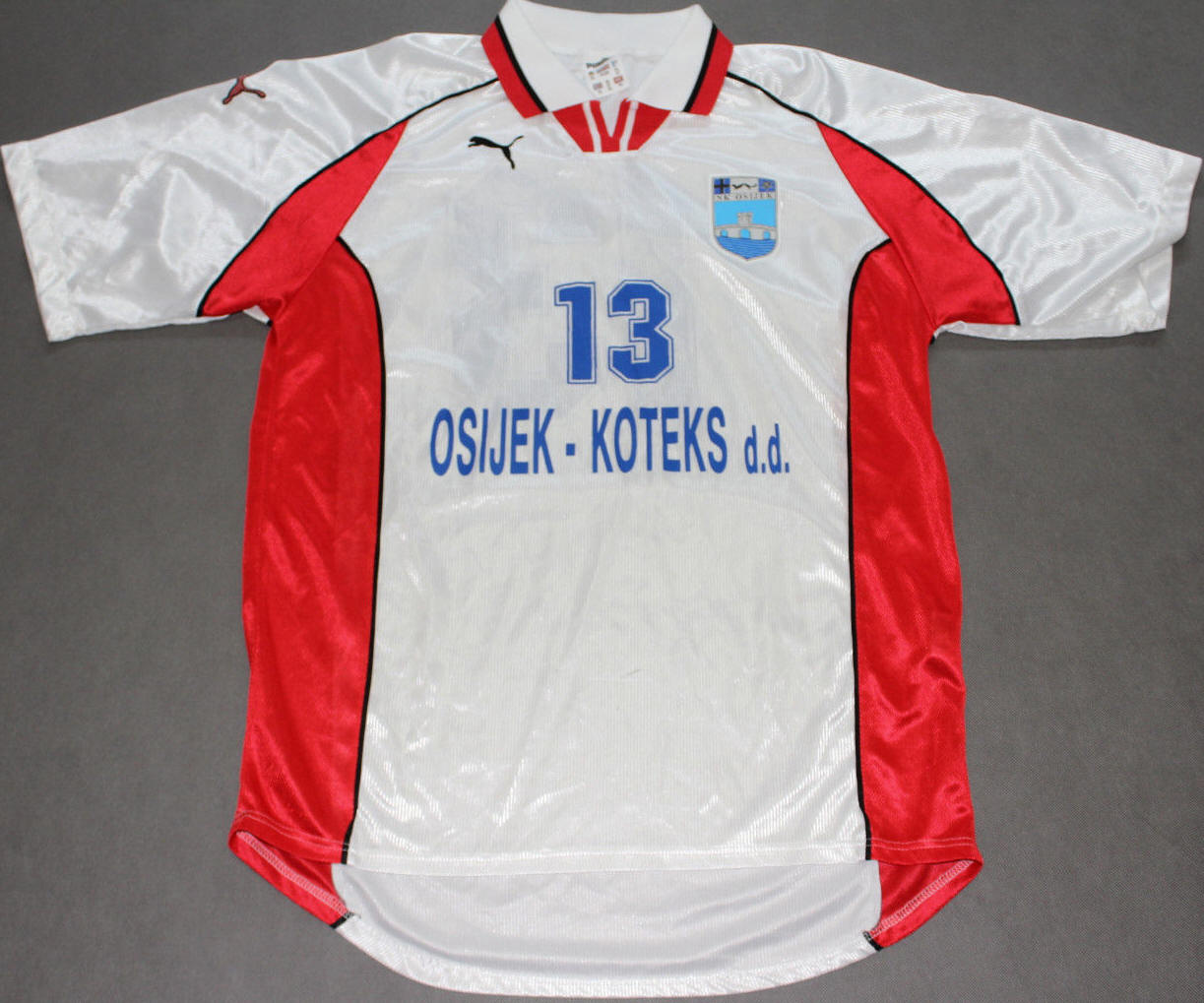maillot de nk osijek exterieur 1996-1997 rétro