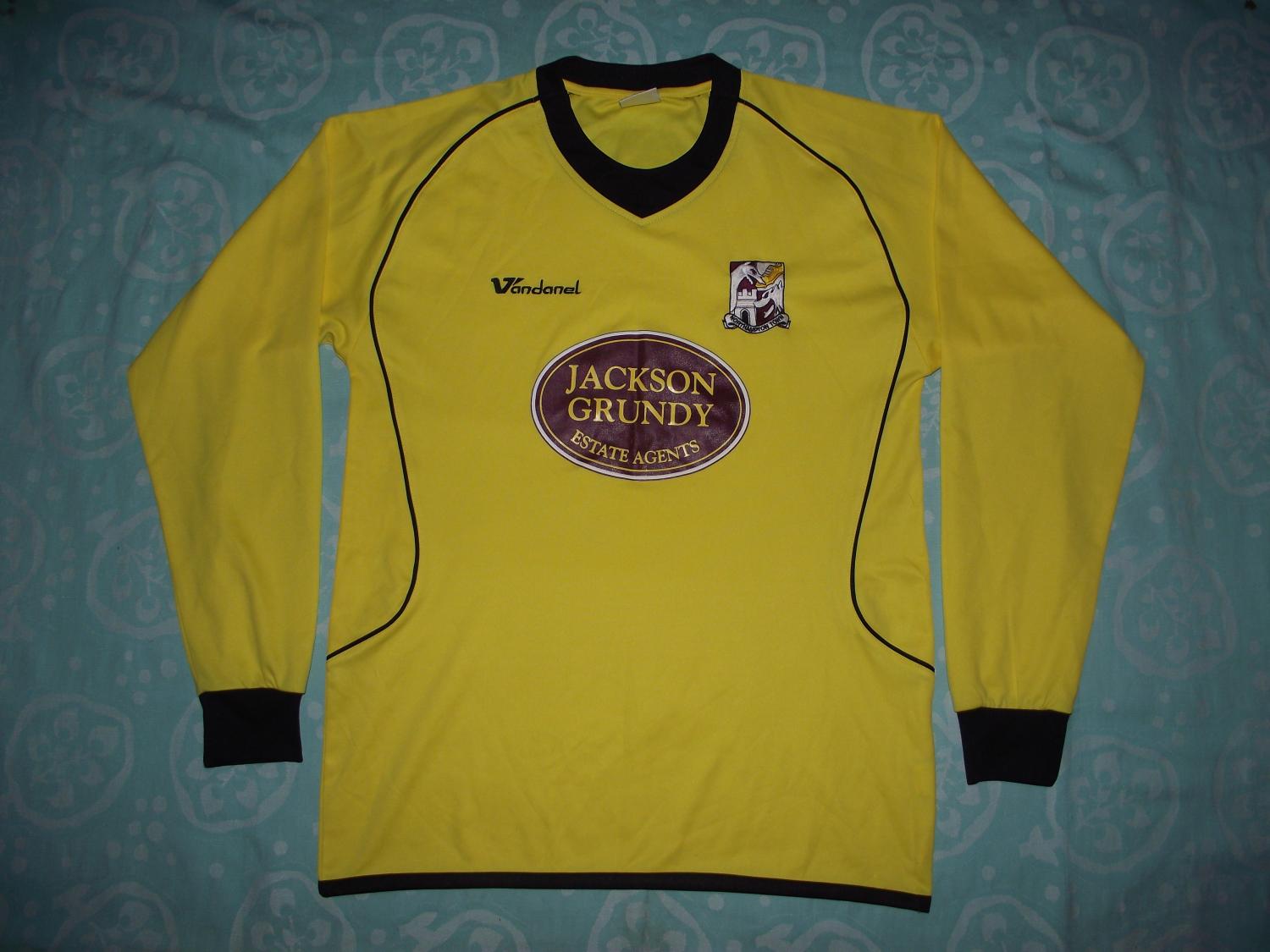 maillot de northampton town fc gardien 2008-2009 pas cher