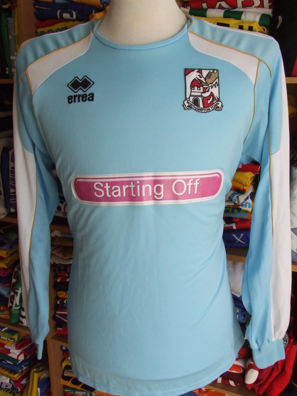 maillot de northampton town fc particulier 2009-2010 pas cher