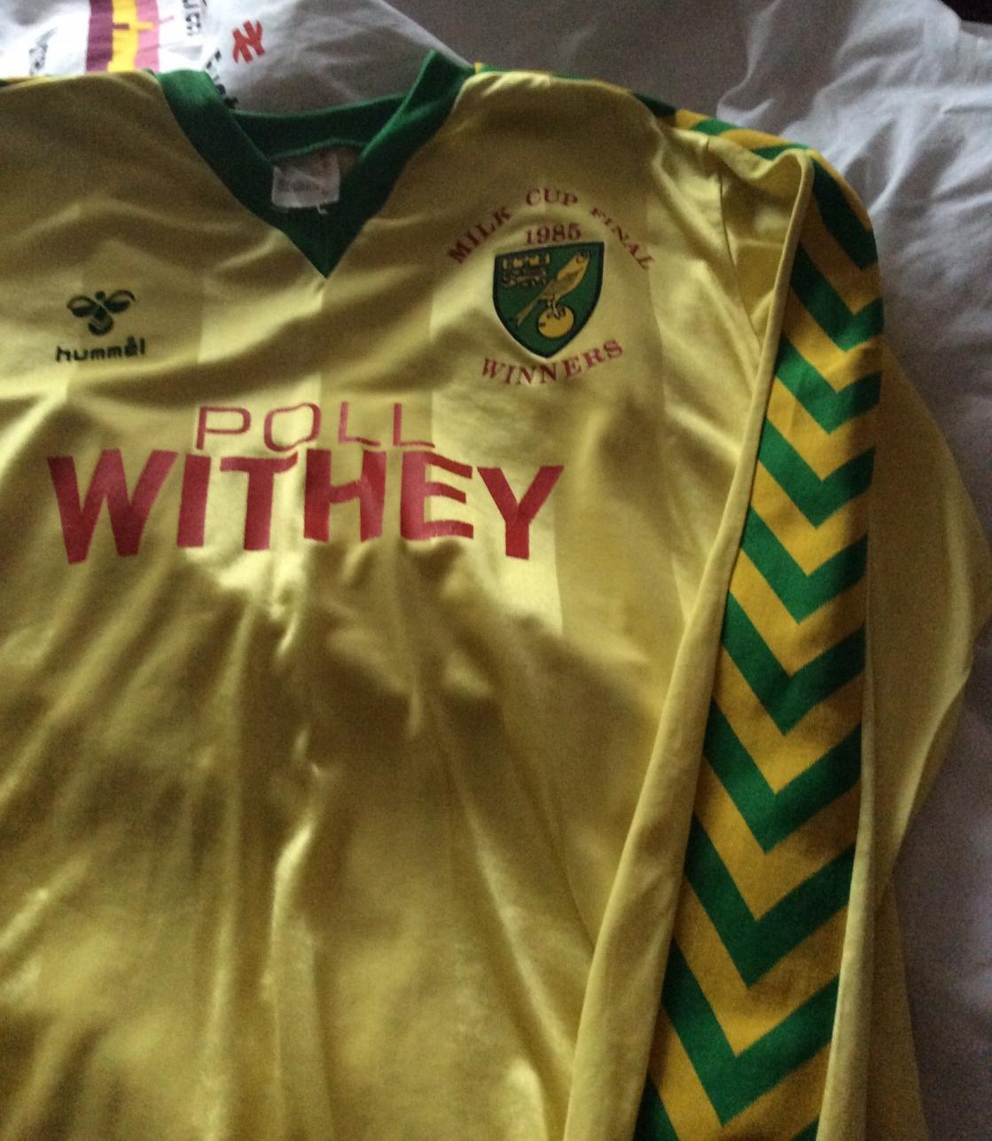 maillot de norwich city domicile 1985-1986 pas cher