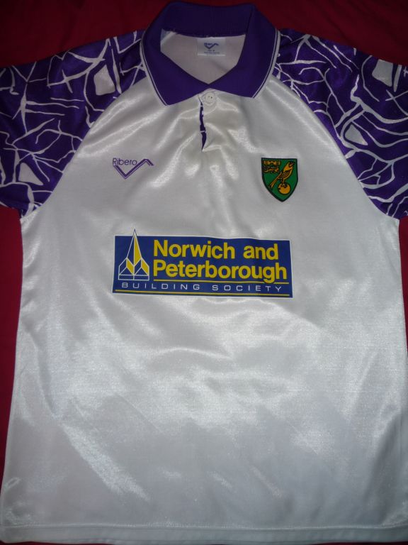 maillot de norwich city exterieur 1992-1994 pas cher