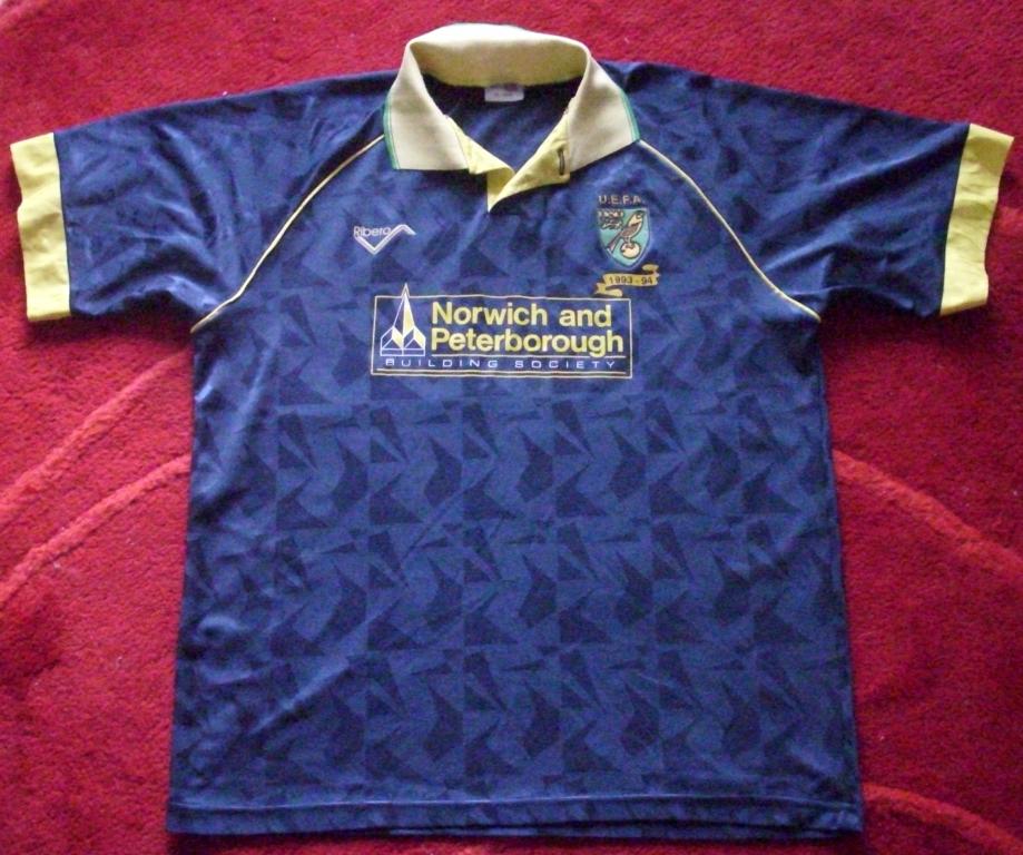 maillot de norwich city exterieur 1993-1994 pas cher