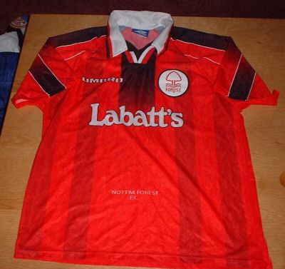 maillot de nottingham forest domicile 1996-1997 pas cher