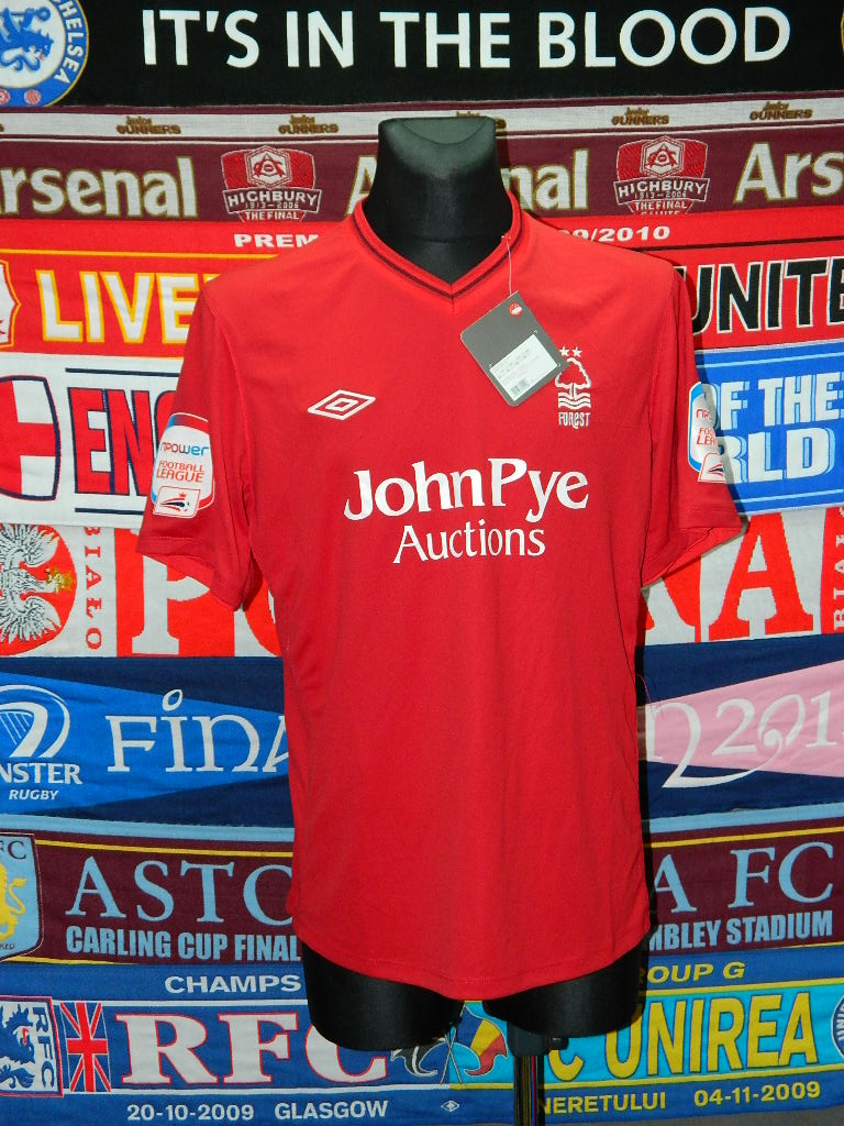 maillot de nottingham forest domicile 2012-2013 rétro