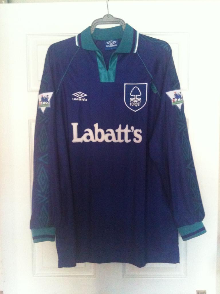 maillot de nottingham forest exterieur 1994-1995 pas cher