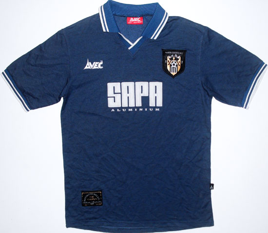 maillot de notts county exterieur 1997-1999 pas cher