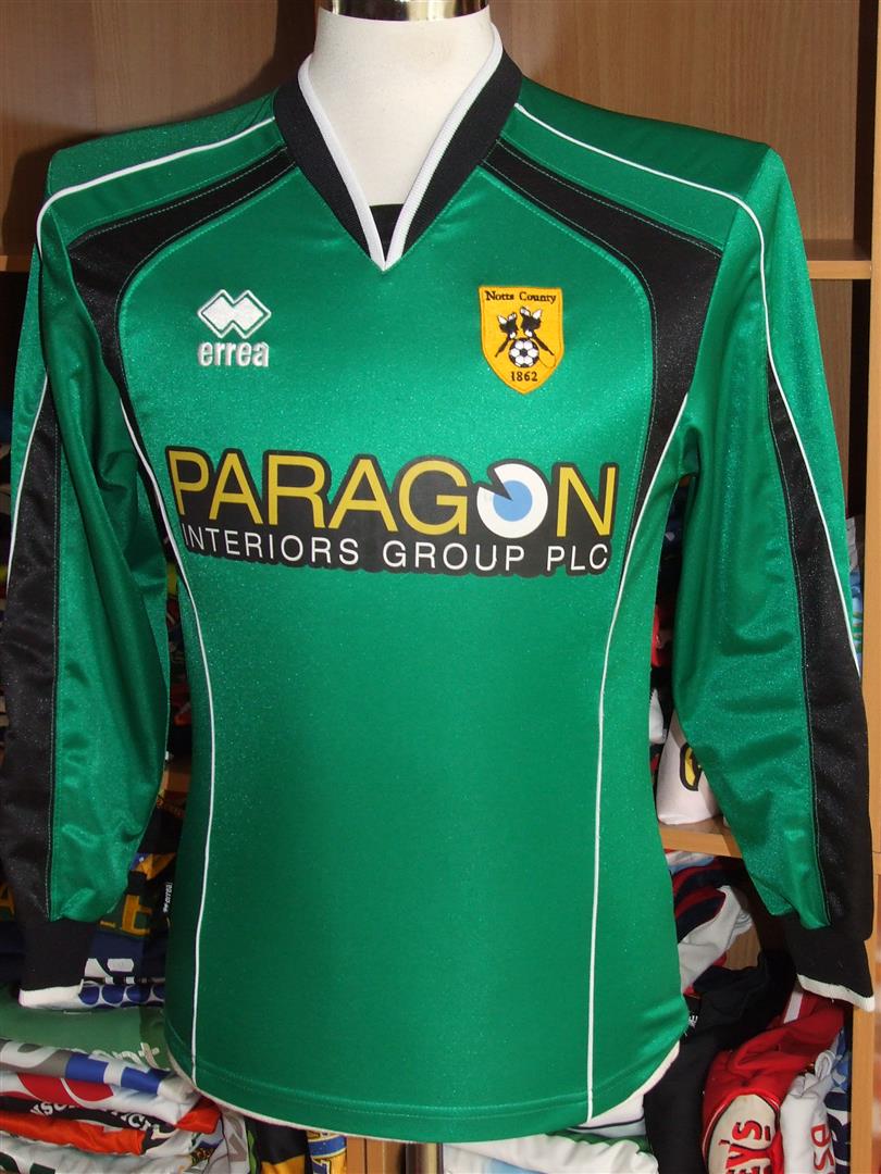 maillot de notts county gardien 2004-2005 pas cher