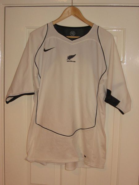 maillot de nouvelle-zélande domicile 2005 rétro