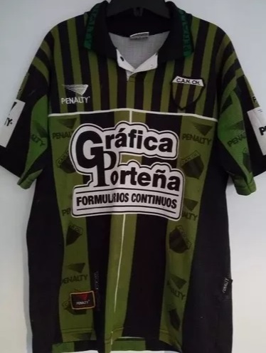 maillot de nueva chicago domicile 1998-1999 rétro