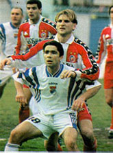 maillot de obilic belgrade domicile 1997-1998 rétro