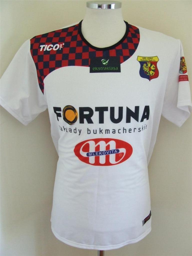 maillot de odra wodzisław exterieur 2009-2010 pas cher