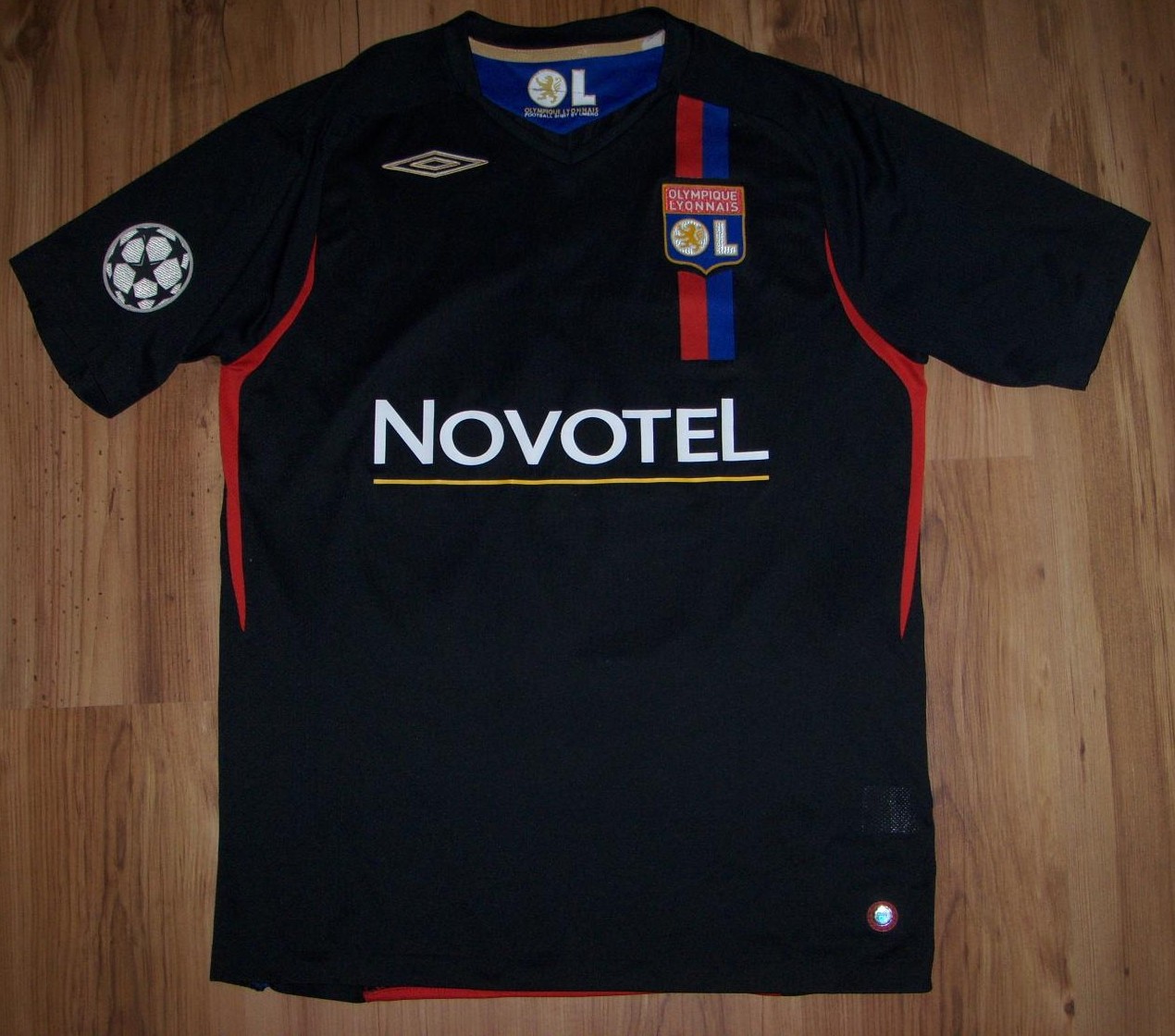 maillot de ol third 2007-2008 rétro