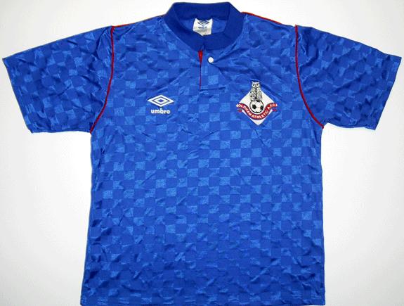 maillot de oldham athletic afc domicile 1987-1988 rétro