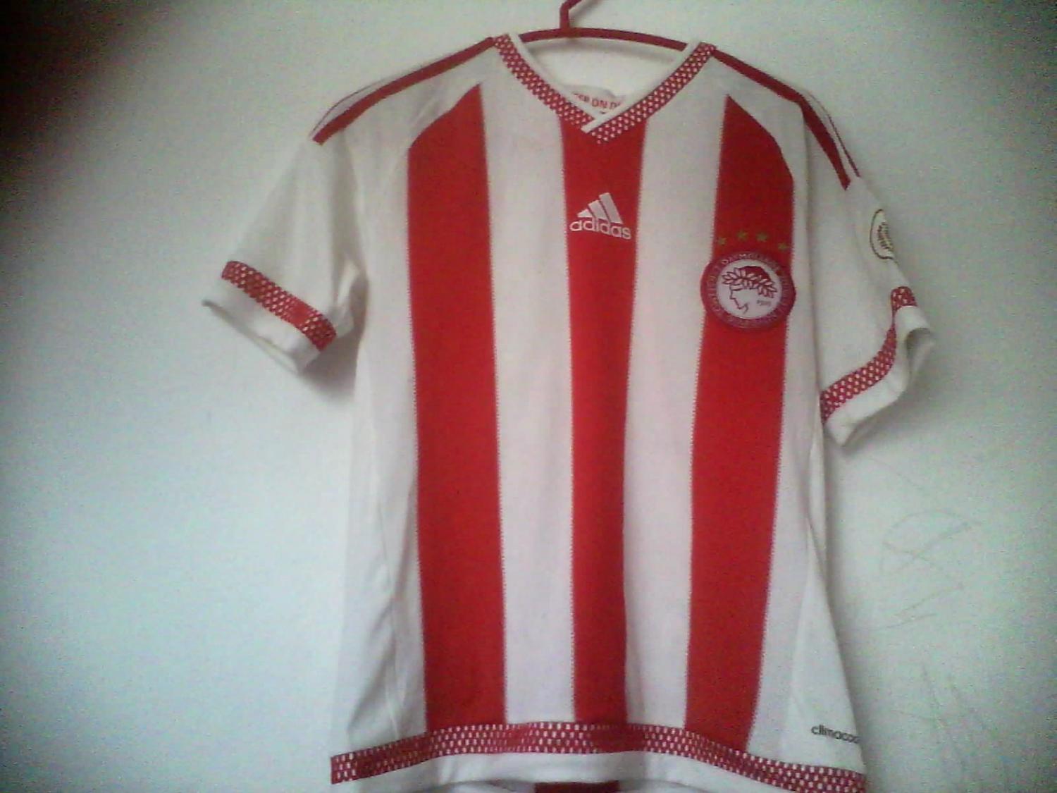 maillot de olympiakos domicile 2015-2016 rétro