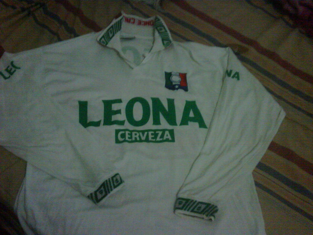 maillot de once caldas domicile 1995-1996 rétro