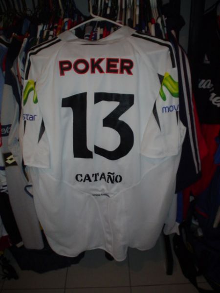 maillot de once caldas domicile 2005 rétro maillot de once caldas domicile 2005 rétro