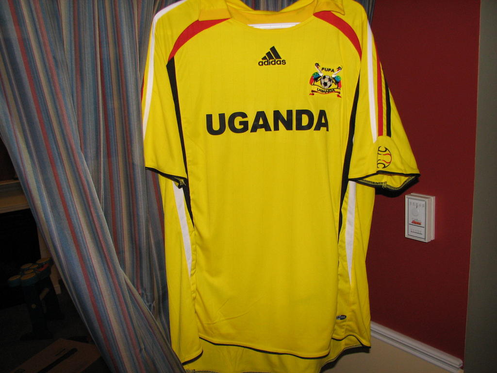 maillot de ouganda domicile 2008-2009 rétro