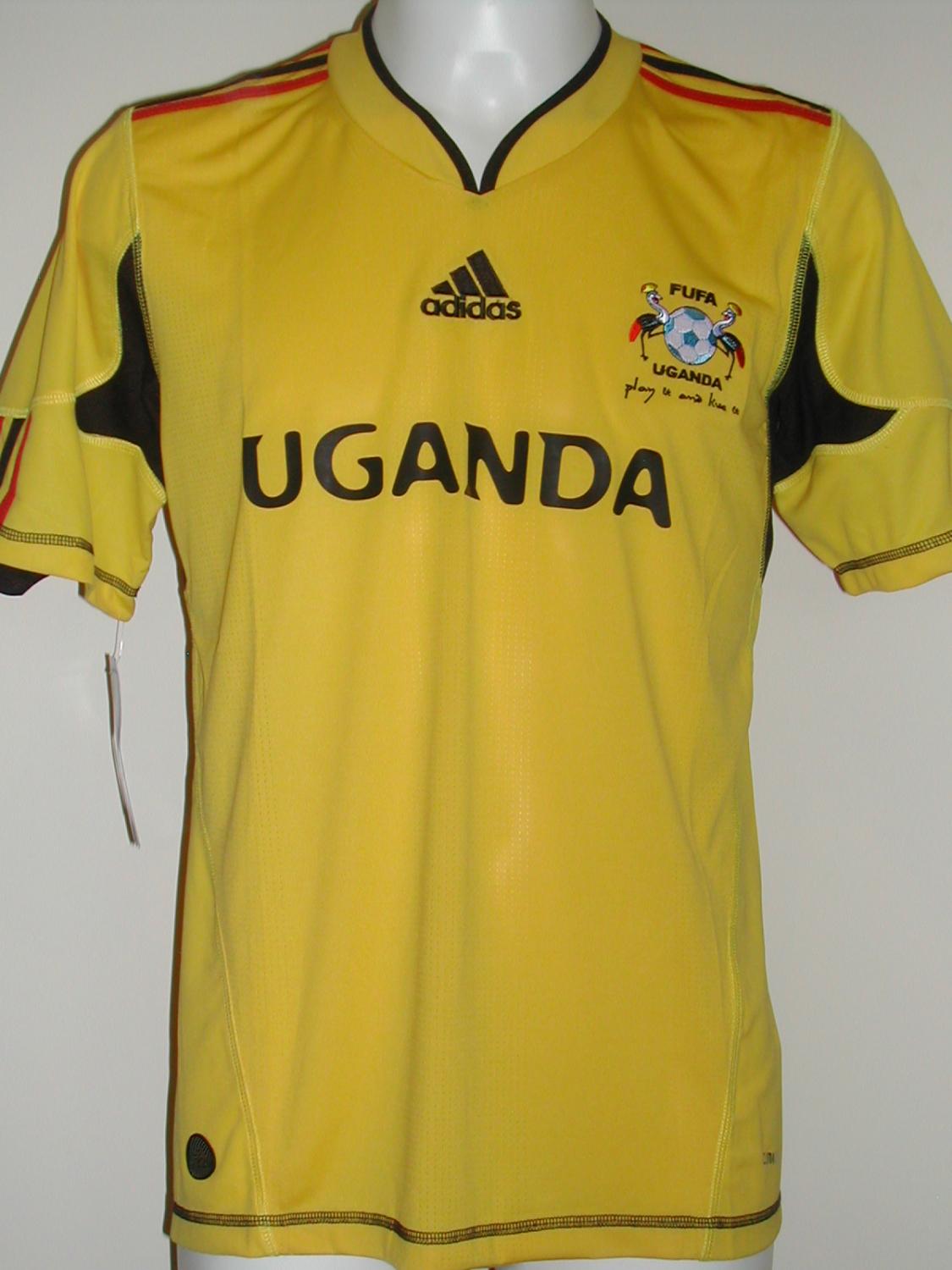 maillot de ouganda domicile 2012 rétro