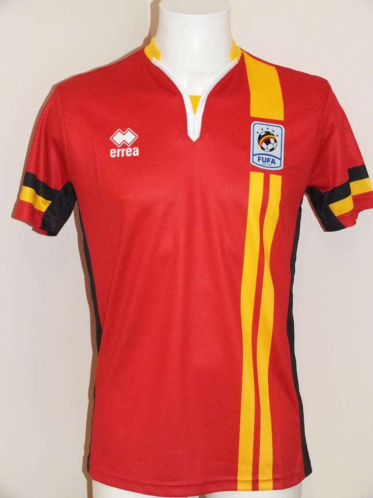 maillot de ouganda domicile 2017 rétro