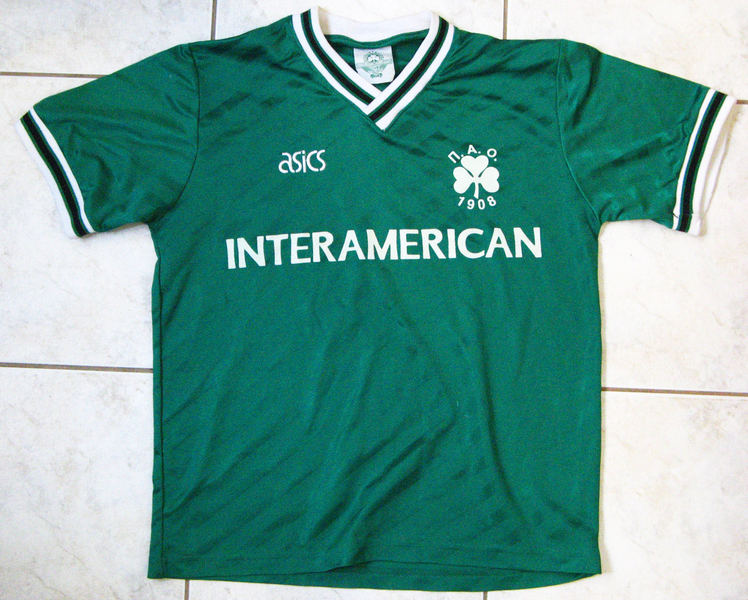 maillot de panathinaikos domicile 1991-1993 rétro