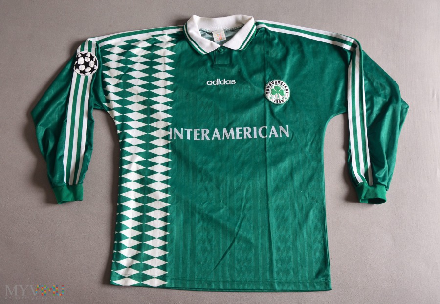 maillot de panathinaikos domicile 1995-1996 rétro