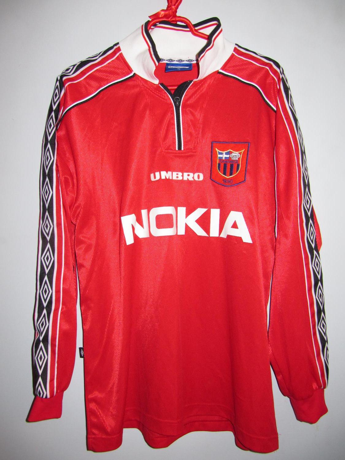 maillot de paniónios gss domicile 1999-2000 rétro