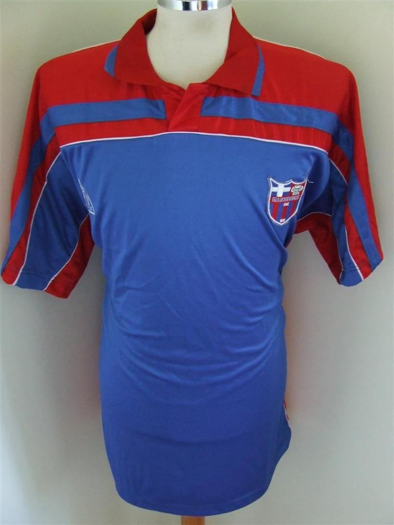 maillot de paniónios gss exterieur 2001-2002 rétro