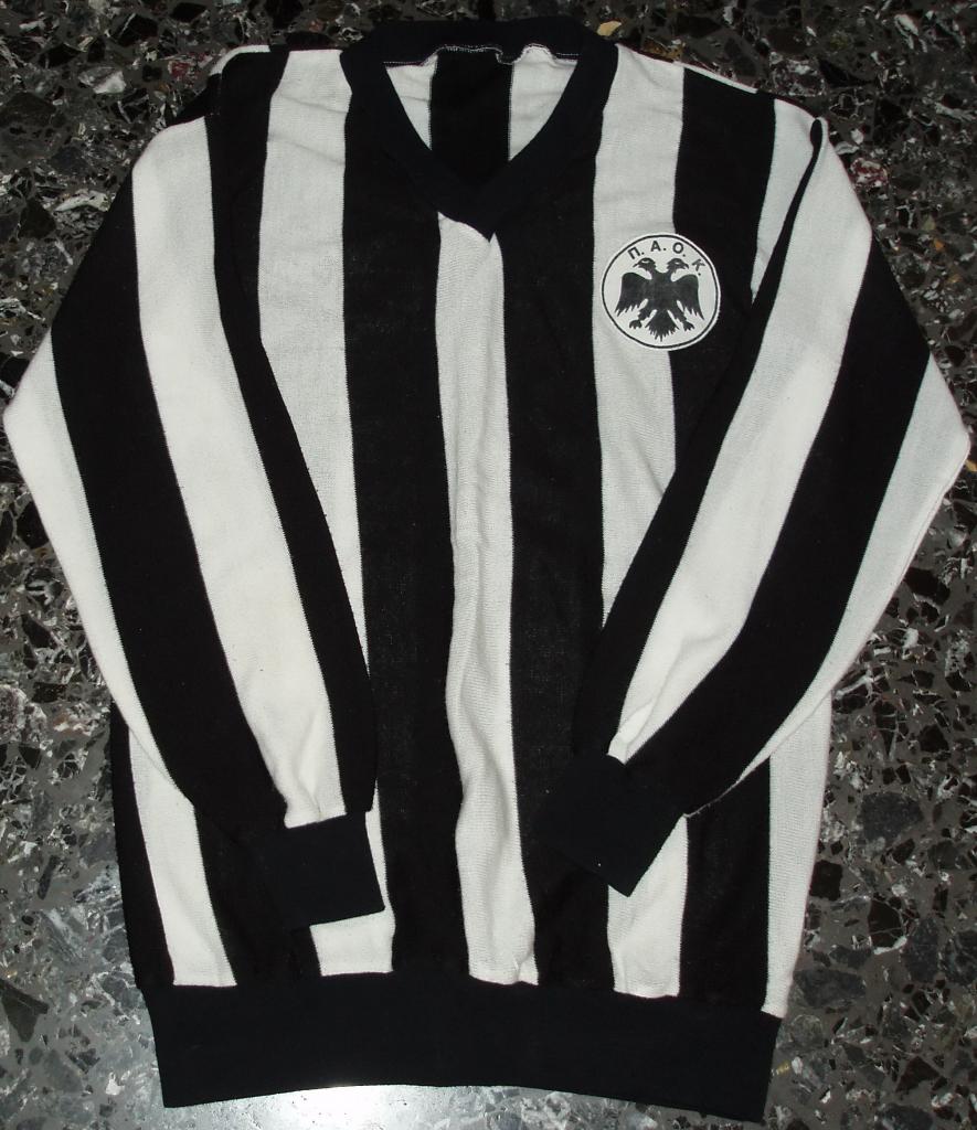 maillot de paok salonique réplique 1970-1971 pas cher