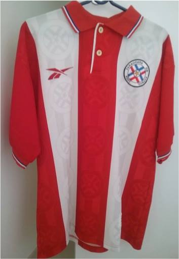 maillot de paraguay domicile 1998 pas cher