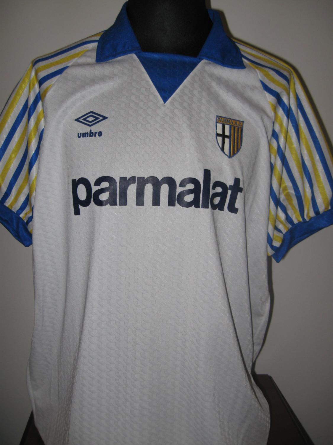 maillot de parma domicile 1988-1989 rétro