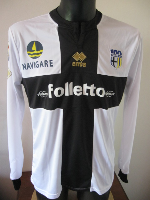 maillot de parma domicile 2013-2014 rétro