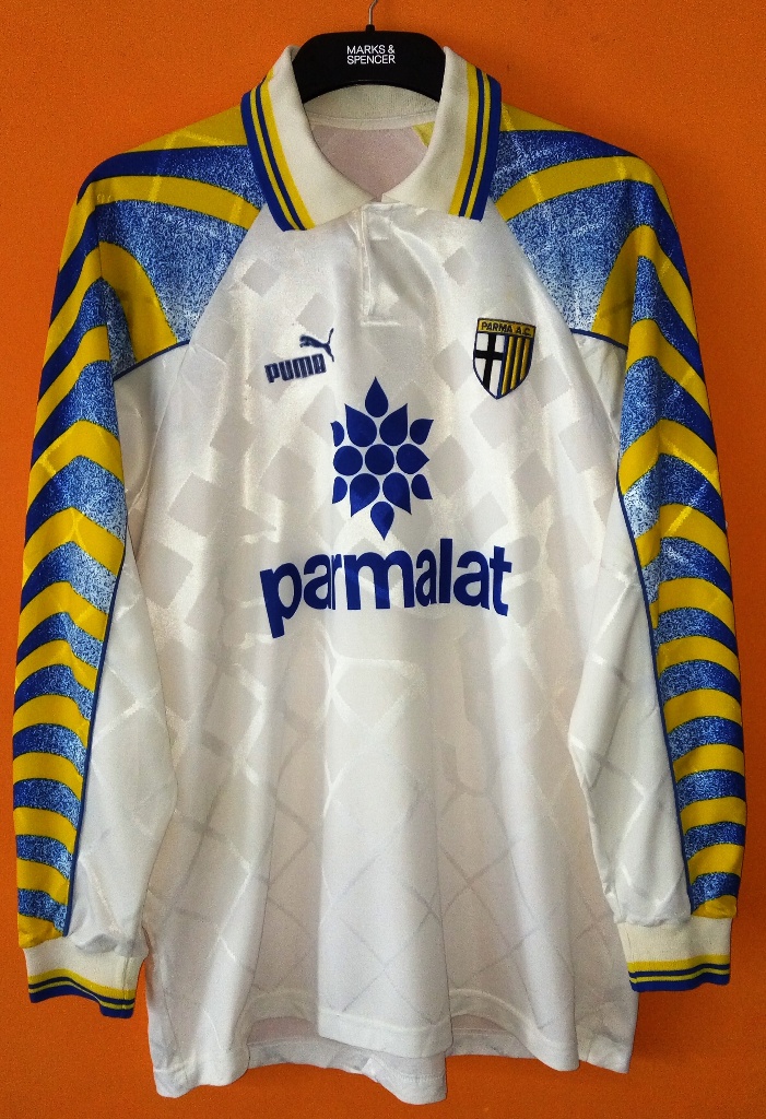 maillot de parma exterieur 1996-1997 rétro