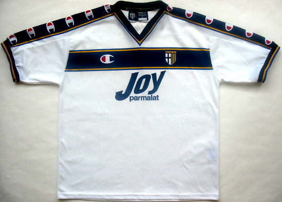 maillot de parma exterieur 2003-2004 rétro