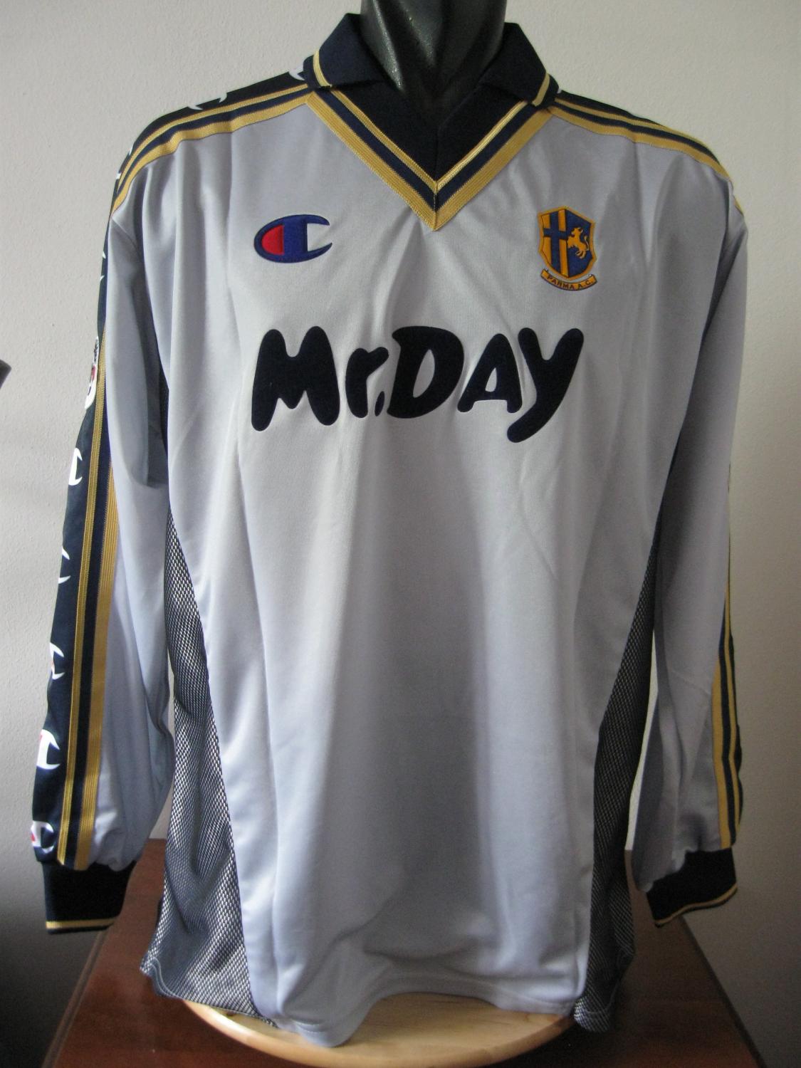 maillot de parma third 2000-2001 rétro