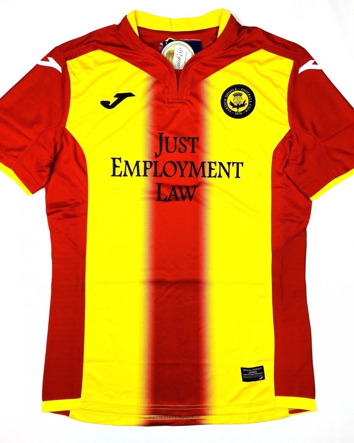 maillot de partick thistle fc domicile 2017-2018 rétro