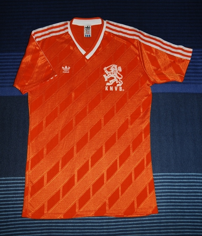 maillot de pays-bas domicile 1987-1989 rétro