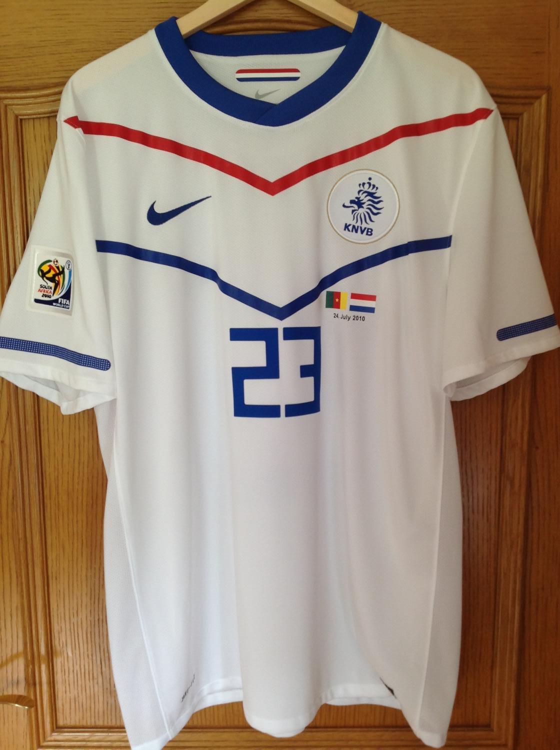 maillot de pays-bas exterieur 2010-2012 pas cher