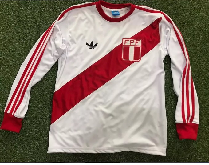 maillot de pérou domicile 1979 rétro