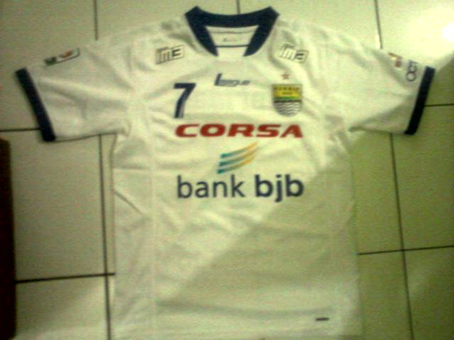 maillot de persib bandung exterieur 2013-2014 rétro