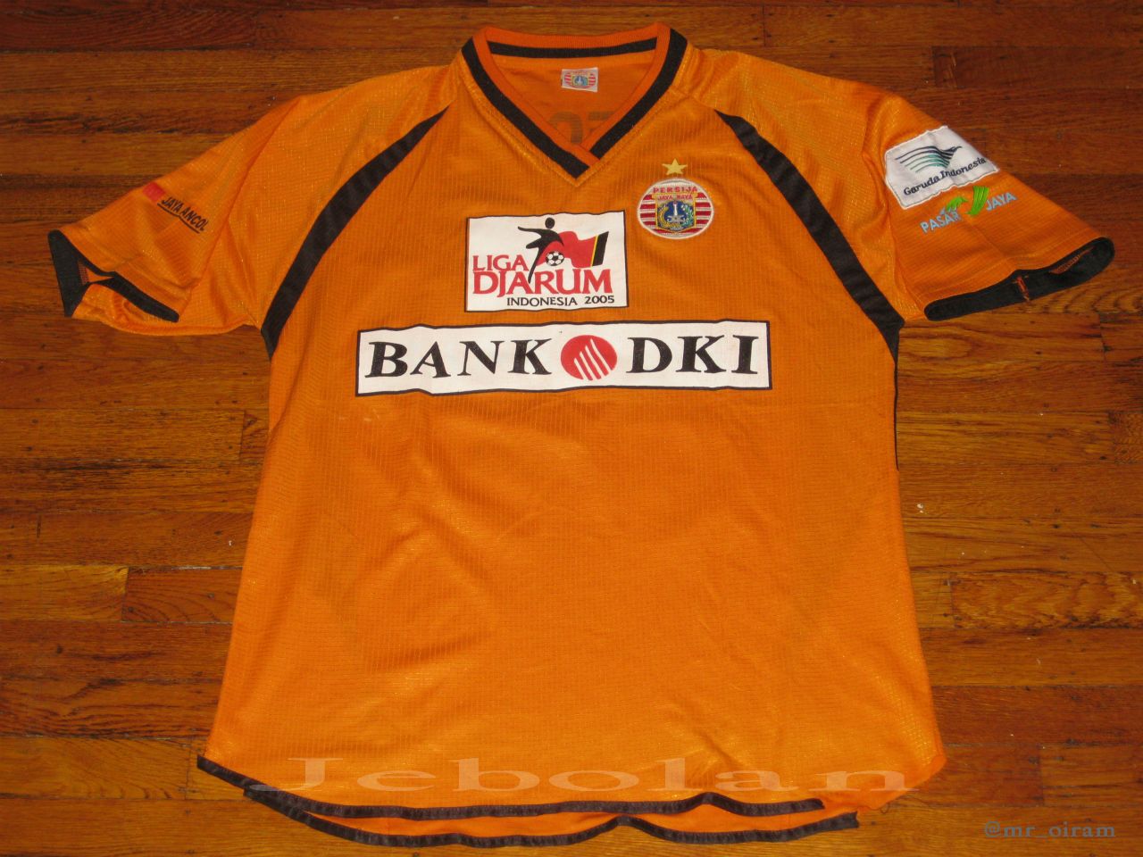 maillot de persija jakarta domicile 2005-2006 rétro