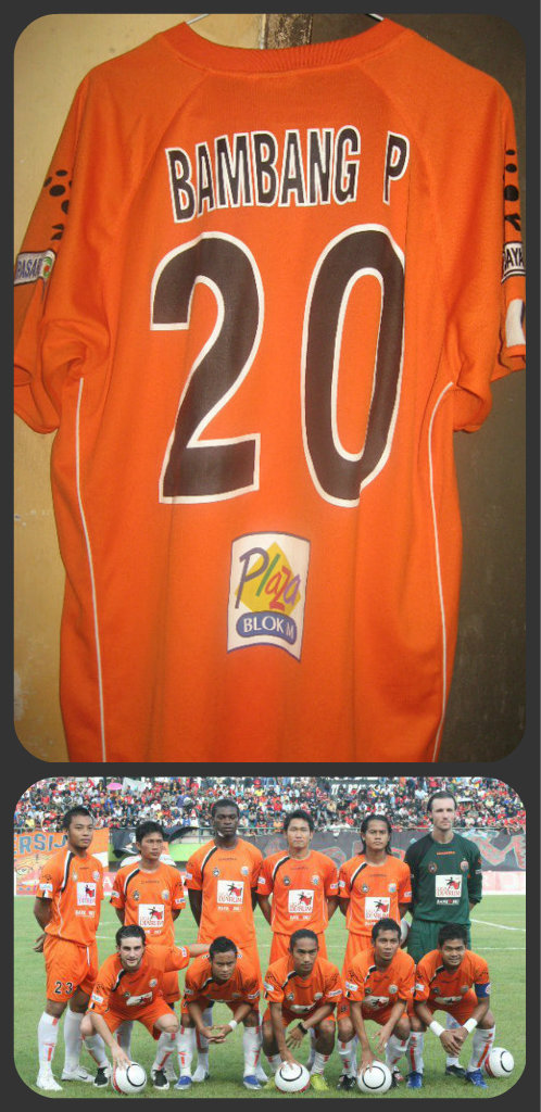 maillot de persija jakarta domicile 2007-2008 rétro