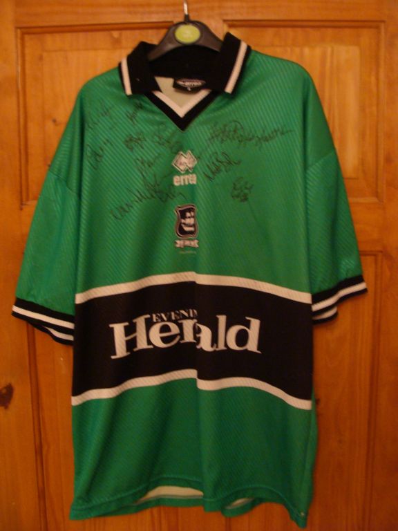 maillot de plymouth argyle fc domicile 1998-1999 pas cher