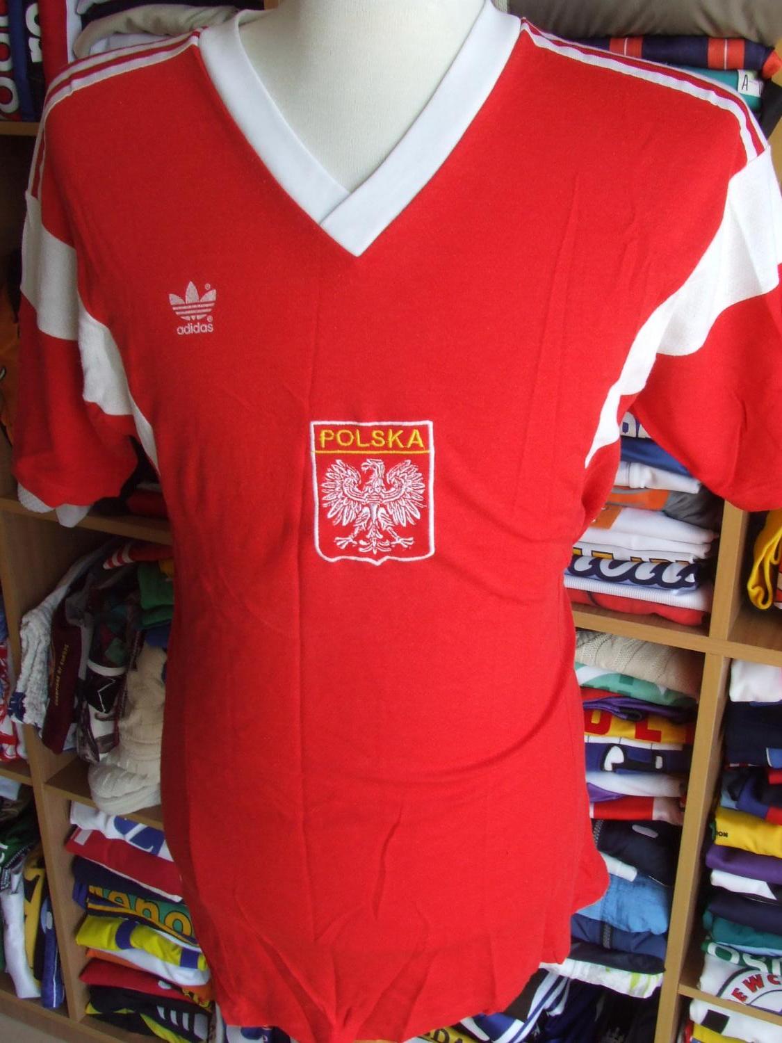 maillot de pologne domicile 1989-1991 rétro