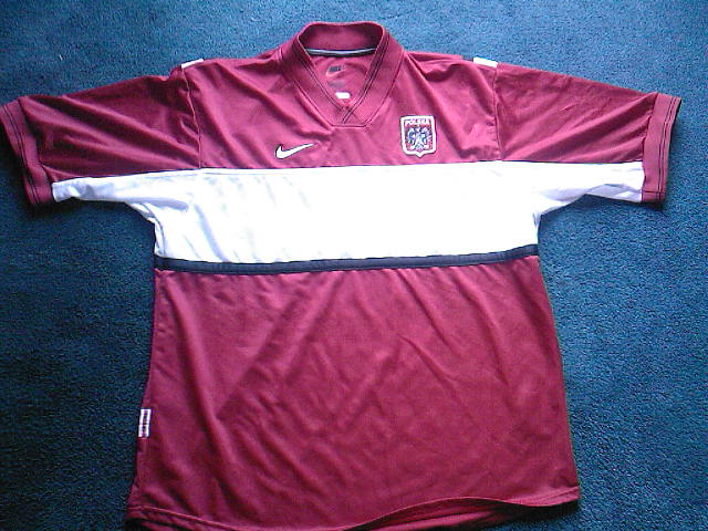 maillot de pologne exterieur 1998-1999 rétro