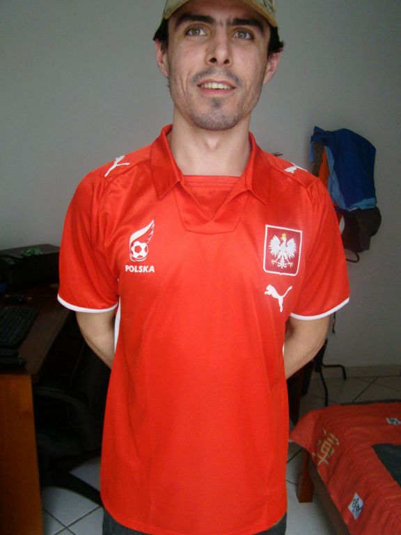 maillot de pologne exterieur 2007-2009 pas cher