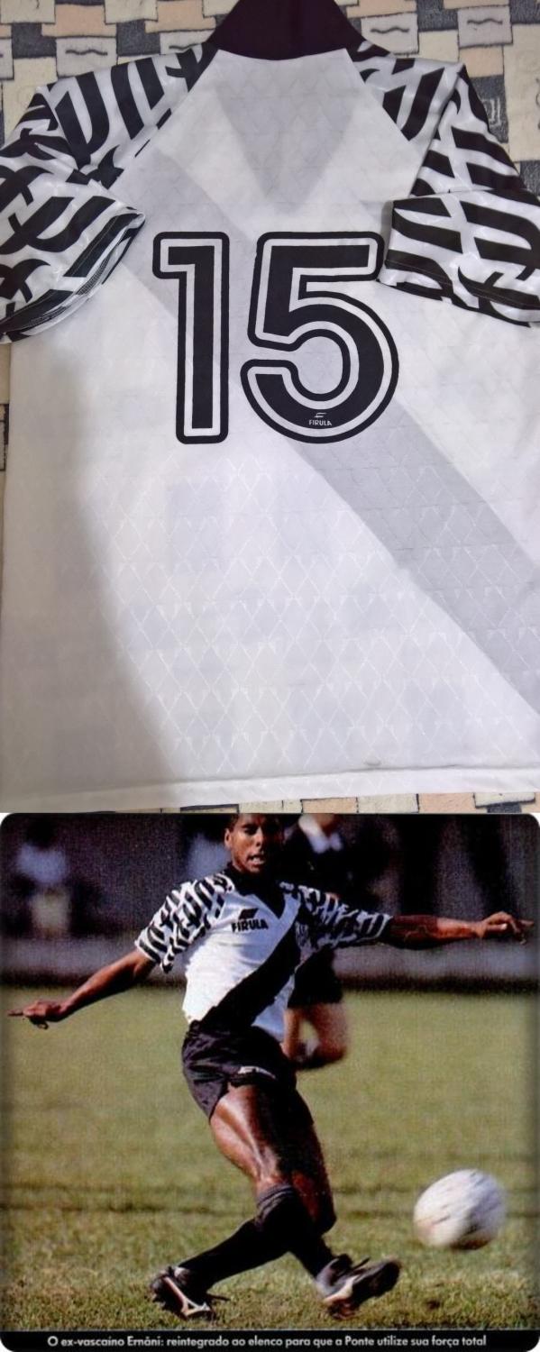 maillot de ponte preta domicile 1991-1992 rétro