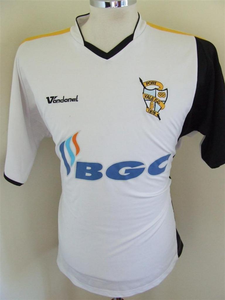 maillot de port vale fc domicile 2006-2007 pas cher