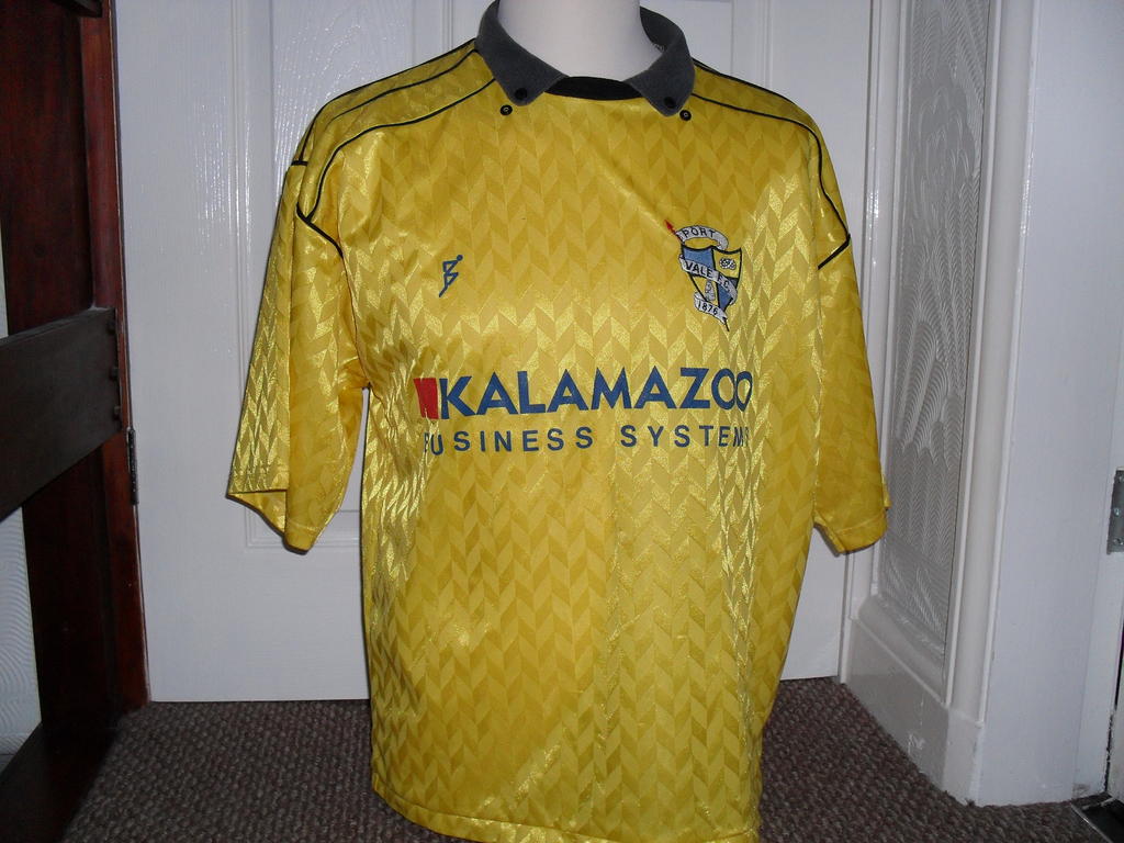 maillot de port vale fc exterieur 1990-1991 pas cher