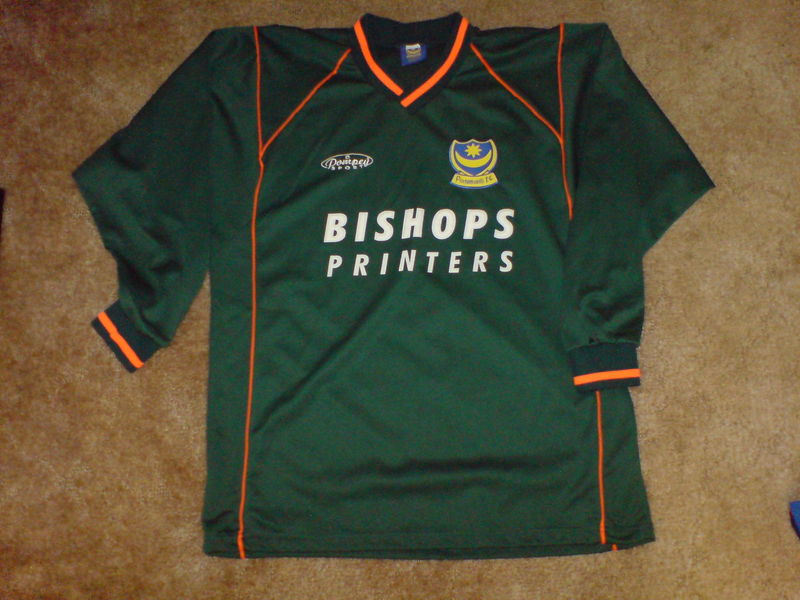 maillot de portsmouth gardien 2000-2002 rétro