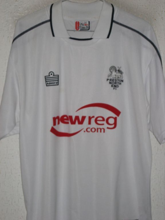 maillot de preston north end domicile 2004-2005 rétro